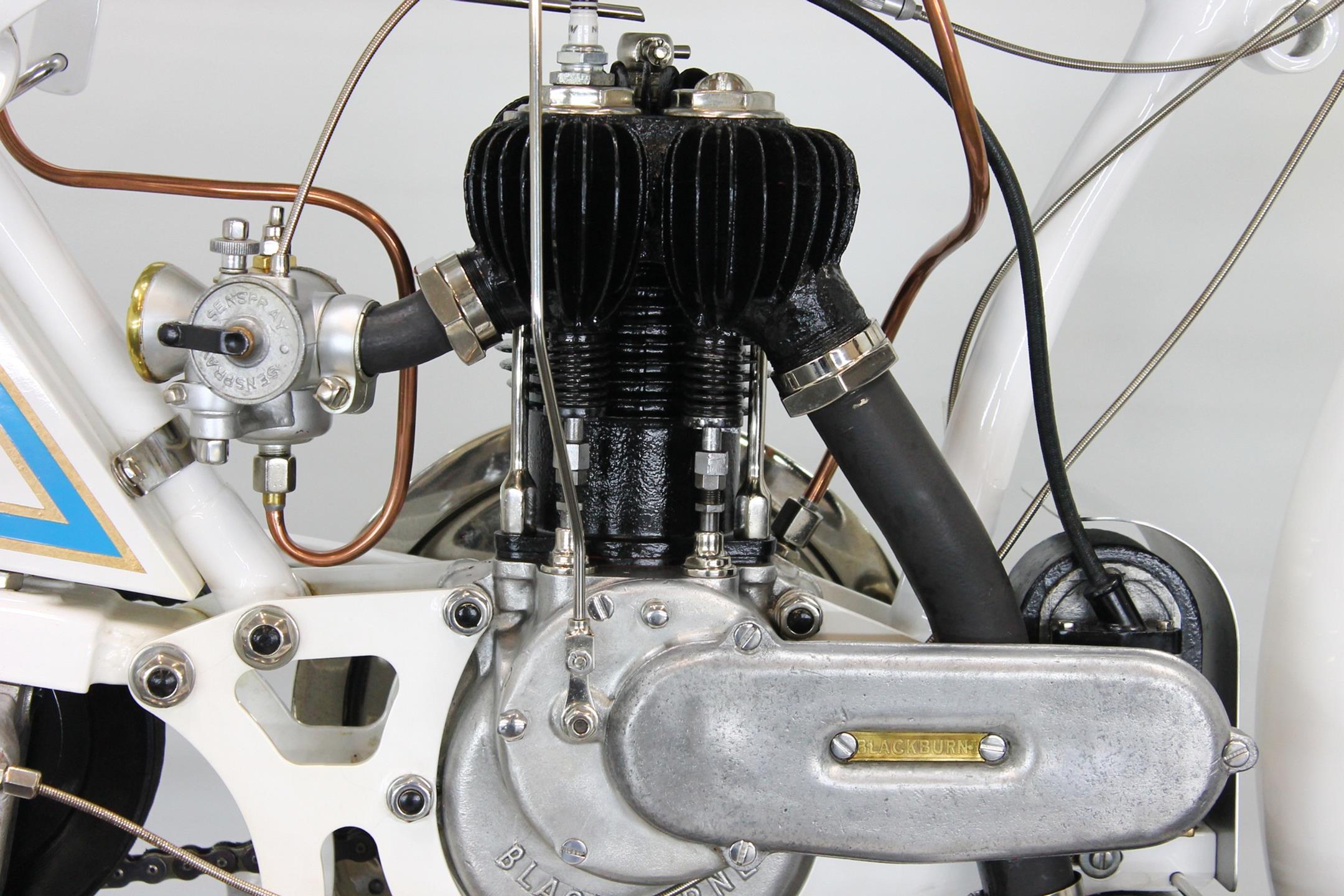 1913 Excelsior Model 4 1/4hp Blackburne engine side view